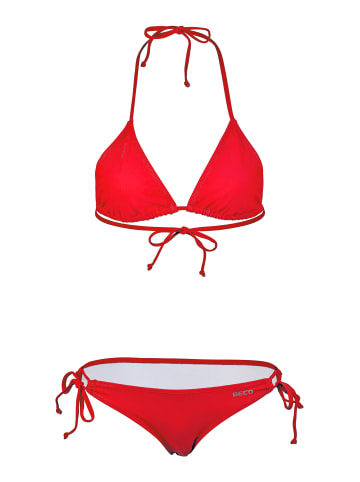 BECO the world of aquasports Bikini BECO-Basic Side Tie Triangle Bikini in rot