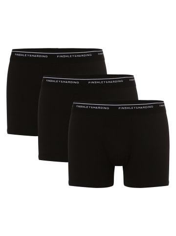 Finshley & Harding Pants in schwarz