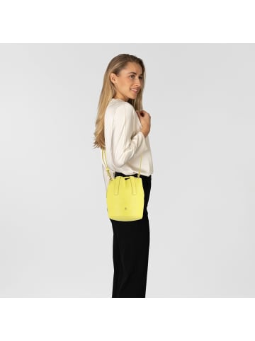 DuDu Filicudi Beuteltasche Leder 14 cm citrus yellow