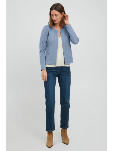 Fransa Sweatjacke in blau