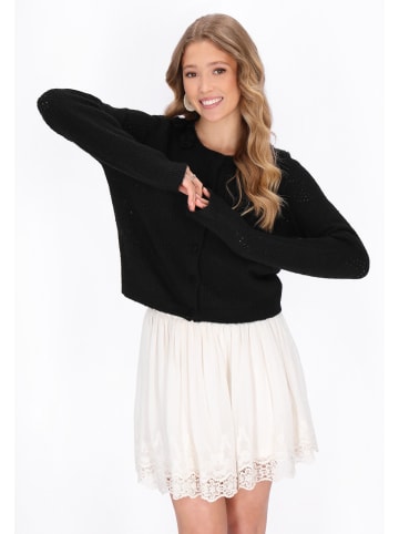 IZIA Women Cardigan in black