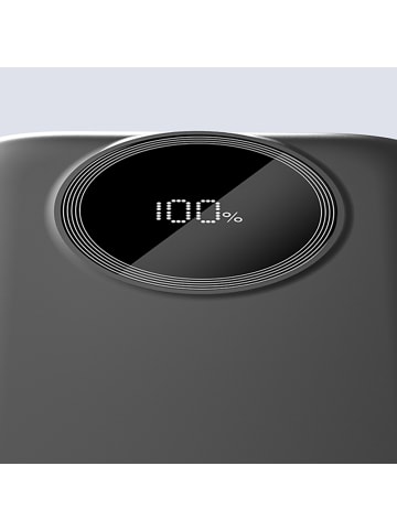 Dudao K13 10000mAh Powerbank mit Kabel Schwarz