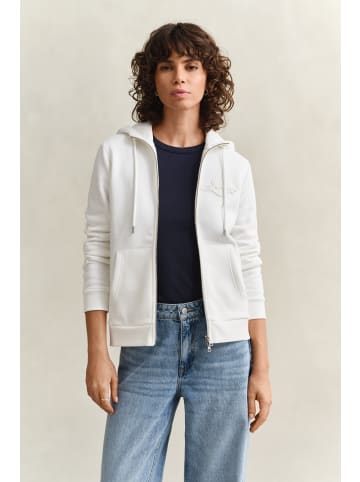 Gant Sweatjacke in ecru - 0003