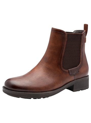 Tamaris Chelsea Boot in cognac