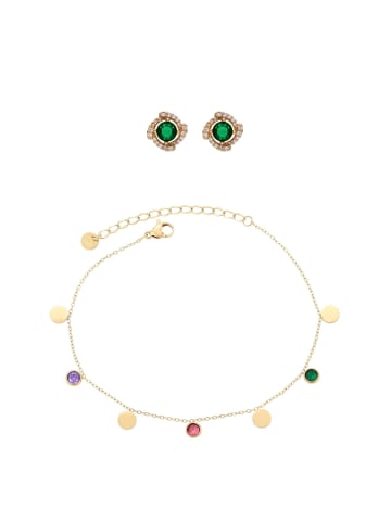 faina Women Jewelry Set in gold