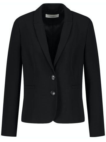 Gerry Weber Klassischer Blazer mit Reverskragen in Schwarz