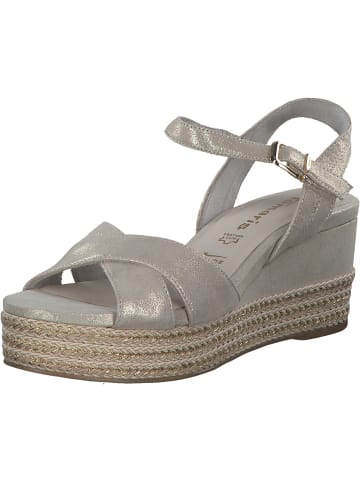 Tamaris Keilsandaletten in champagne