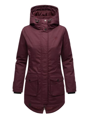 Navahoo Winterjacke Brinjaa in Wine