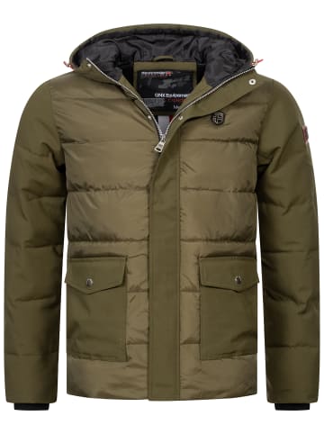 Geographical Norway Steppjacke in Khaki