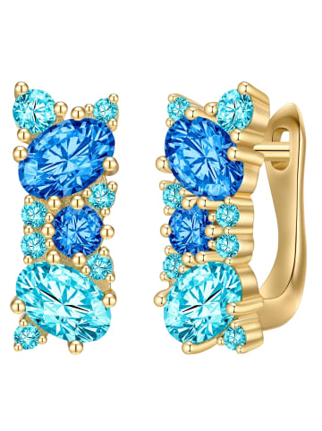 Rafaela Donata Ohrringe aus Sterling Silber mit Zirkonia in gelbgold