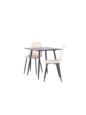 ebuy24 Schwarz 75 x 75 cm