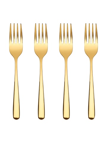 Butlers Kuchengabeln QUEENS 5er-Set in Gold