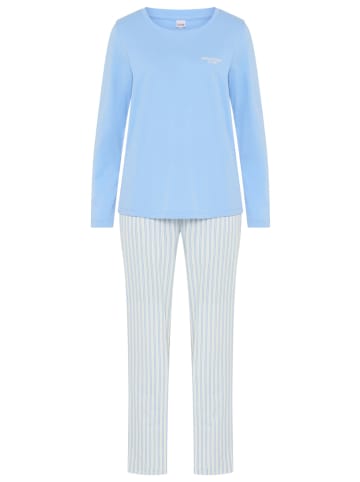 LSCN BY LASCANA Schlafanzug in blau