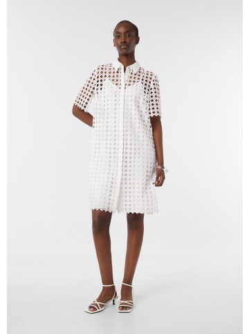 comma Kleid kurz in Weiß