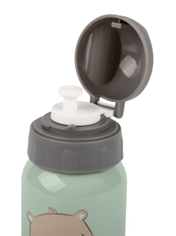 Sigikid Edelstahl Trinkflasche Bär 250ml in grün/grau