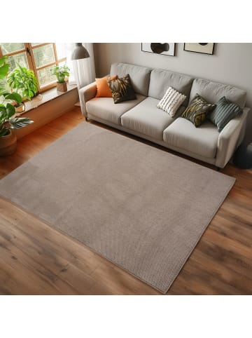 Teppich Boss Kurzflor Teppich Helix 2200, Läufer - Beige