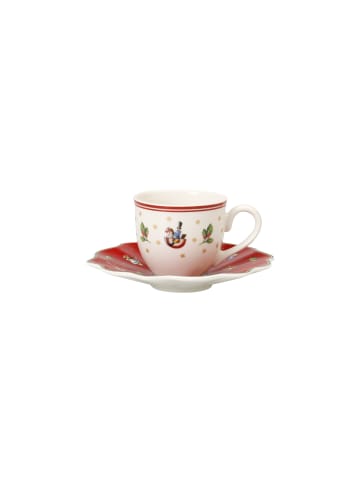 Villeroy & Boch 2er Set Espressotasse mit Untertasse Toy's Delight in Bunt 70 ml in bunt