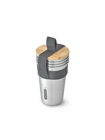 Black+Blum BLACK+BLUM | Becher-Set, TO-GO LUNCH, edelstahl, 4er Set