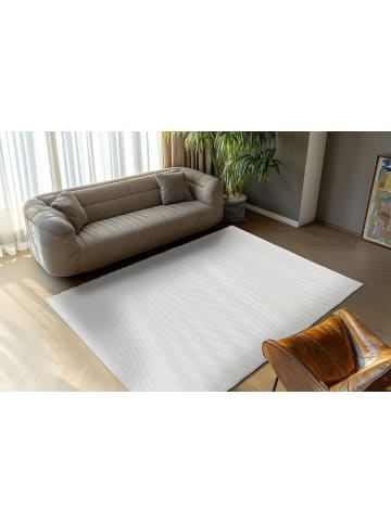 Vivorum Wohnzimmer Kurzflor Teppich Kierk 325 in elfenbein
