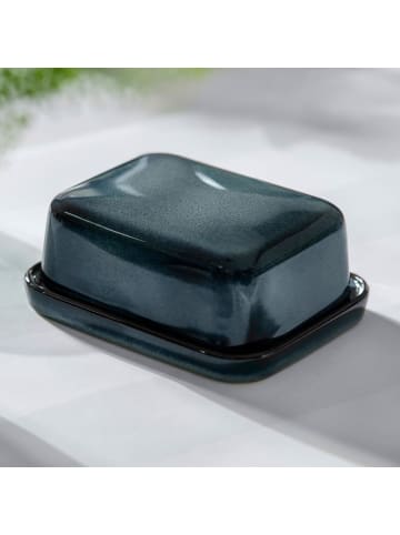 like. by Villeroy & Boch Butterdose Lave gris in Grau 15 x 12 x 6,5 cm