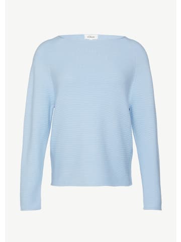 s.Oliver Strickpullover in 5083_hellblau