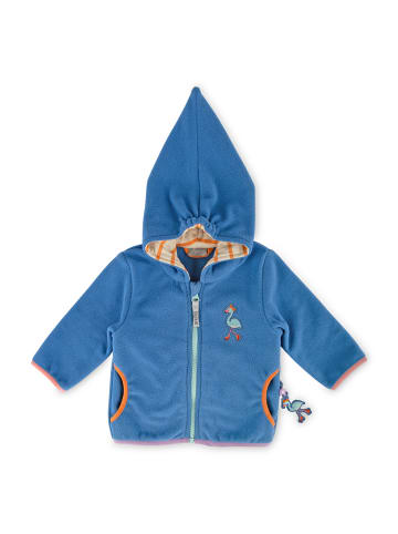 Sigikid Fleecejacke Wild Flamingo in blau