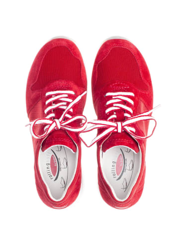 Gabor rollingsoft by Sneaker low in rot