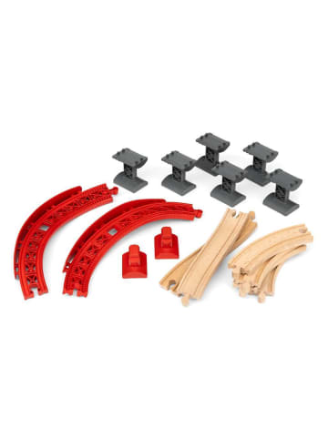 Brio Brio Kreativität Schienenpaket Berg und Tal in bunt