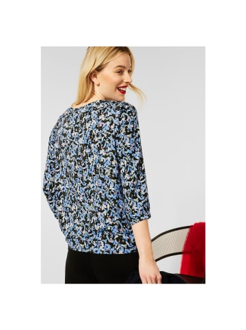 Street One Langarmshirt in dark vintage blue