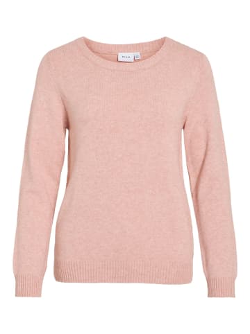 Vila Strickpullover in Misty Rose