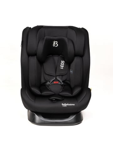 BeBelissimo Kindersitz I-SIZE 40-150 cm, Verstellbare Kopfstütze - EOS in Schwarz