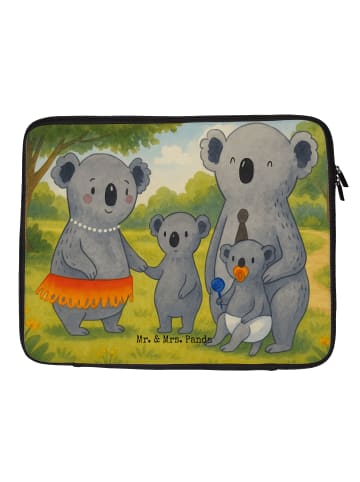 Mr. & Mrs. Panda Hülle Laptop Koala Familie Design ohne Spruch in Weiß