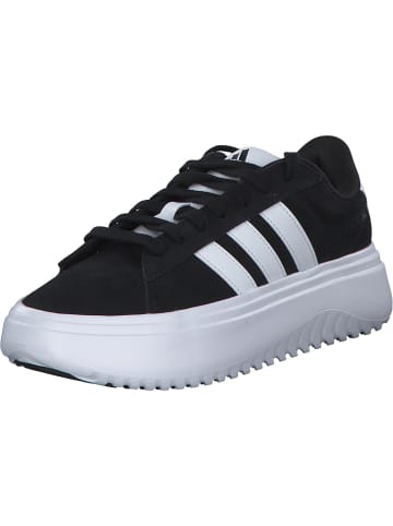 adidas Schnürschuhe in black/white/black