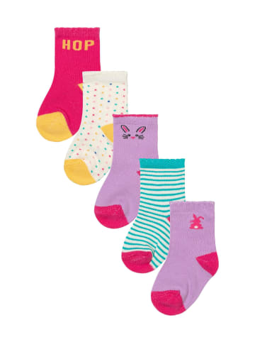 Minoti 5er-Set: Kurzsocken NBG SOCK 35 in lila