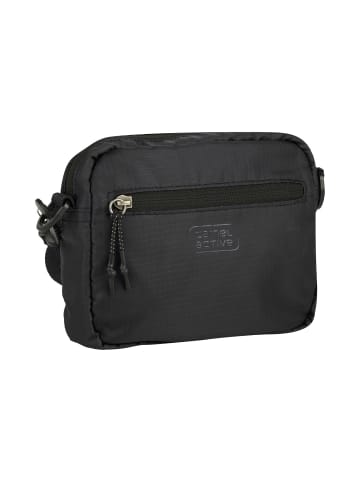Camel Active Shores Kamera Tasche mit reflektierenden Elementen in Schwarz