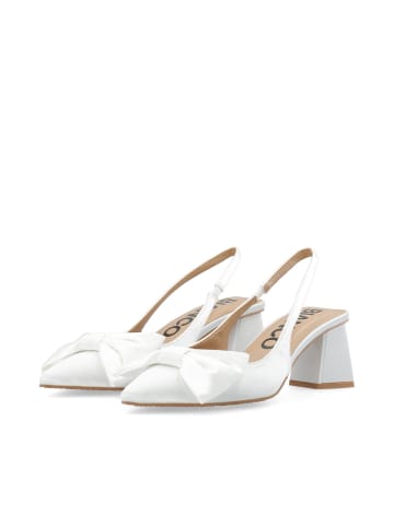 Bianco Slingbacks in OffWhite