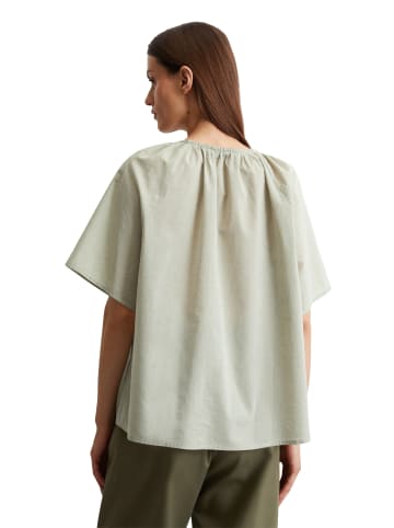 Marc O'Polo Kurzarm-Bluse relaxed in Smooth Sage