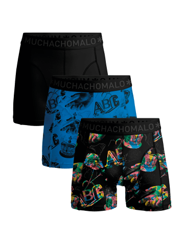 Muchachomalo 3er-Set: Boxershort in Mehrfarbig - für Kinder