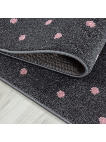 KADIMA DESIGN Teppich Kinder Kurzflor Herz Polypropylen Kinderzimmer