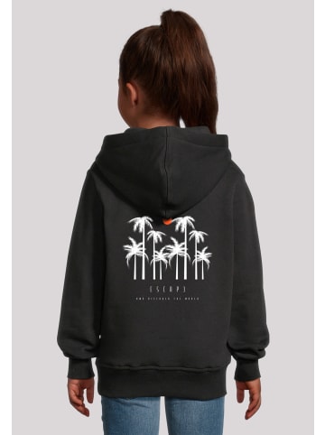 F4NT4STIC Hoodie Escape Discover the World Palm Trees in schwarz