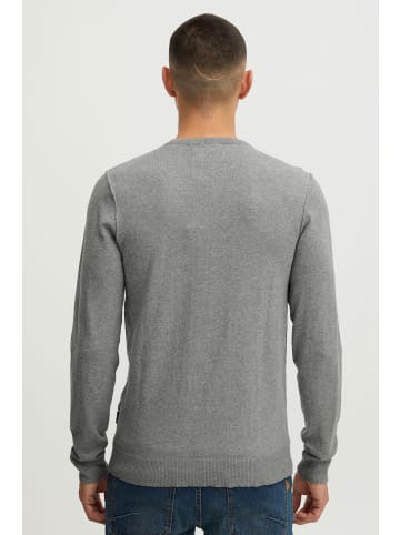 BLEND Strickpullover Pullover 20714626  Klassischer Strickpullover in mittelgrau