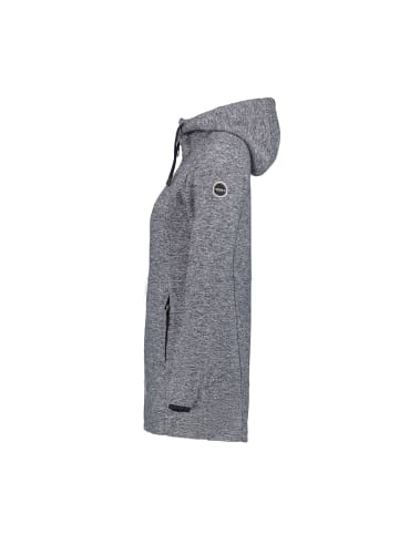 Icepeak Awendaw lange Midlayer-Jacke in Dunkelblau