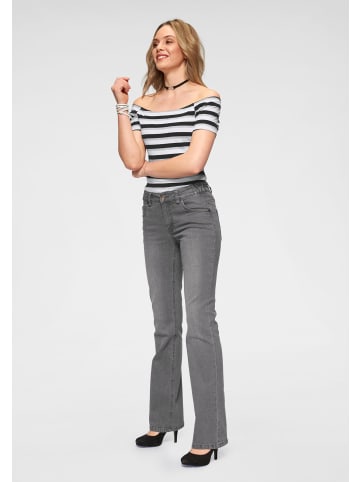 ARIZONA Bootcut-Jeans in grau used