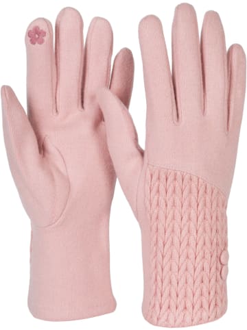 styleBREAKER Touchscreen Handschuhe in Rose