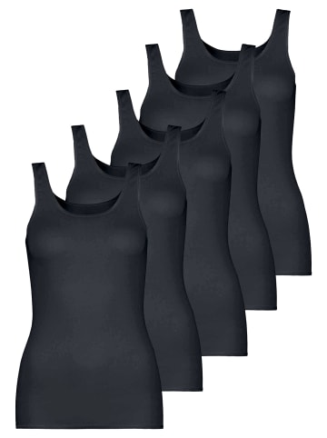 Nina von C. 5er Pack Frackhemd in schwarz