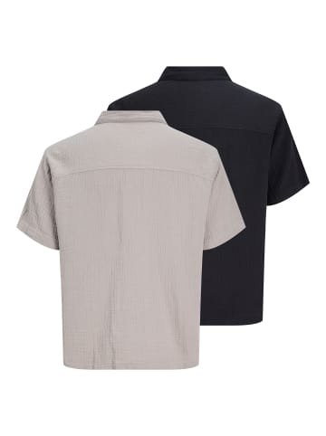 Jack & Jones 2er-Pack Hemd in Vintage Khaki