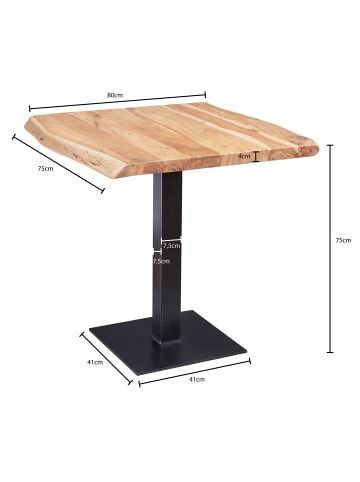 KADIMA DESIGN Esstisch | Akazie Baumkante, Massiv, 4 Personen, Modern