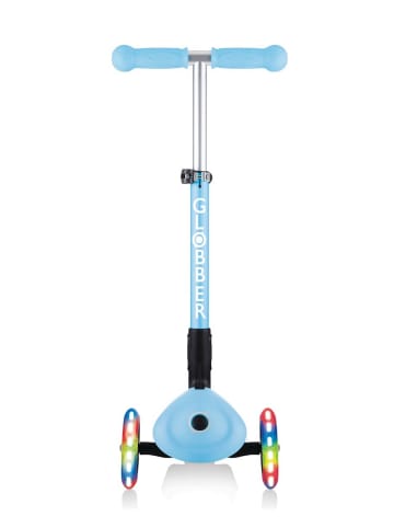 authentic Globber Junior Foldable Fantasy Light Scooter - Farbe: Pastell Blau-Flowers