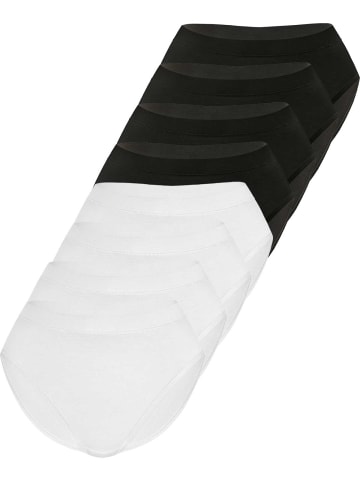 Sassa 8er Sparpack Slip Mini in black white