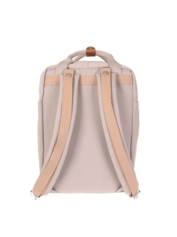 Doughnut Macaroon 16 - Rucksack 38 cm (mustard) in ivory